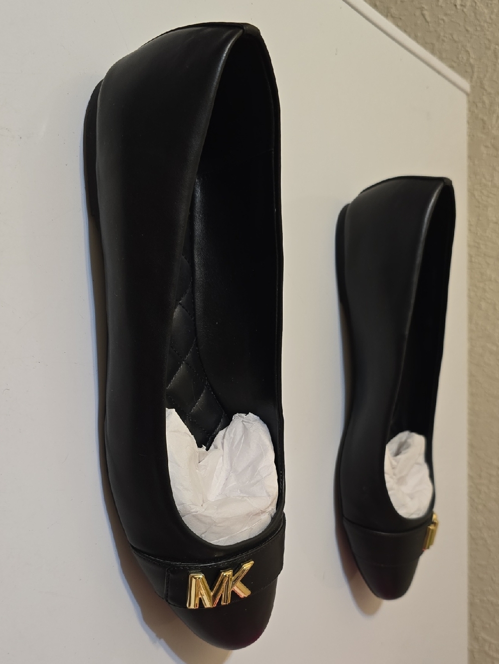Michael Kors Jilly Ballet Flat Black Size 11 - Picture 6 of 13